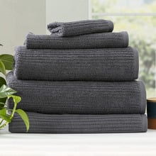 5 Piece Ridgestone Cotton Bathroom Towel Set